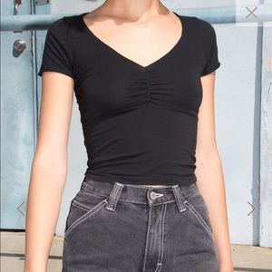 NWOT Brandy Melville Gina Black Top